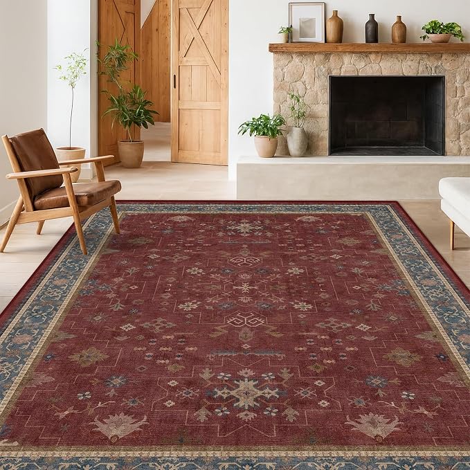 Oriental 8x10 Large Area Rugs for Living Room - Image 8