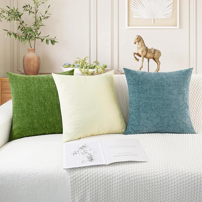 CaliTime Decorative Couch Throw Pillow Covers 26 X 16 Inches Beige | Pack of 2 - Image 5