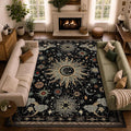 Vacuum-Friendly, 10x14 Washable Area Rug by meejou
