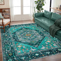 SERISSA 5x7 Washable Non Slip Boho Area Rug by SERISSAHomeDecorCollection