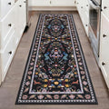 HEBE Hallway Runner Rug 2'x6', Washable Non Slip Kitchen Rug Runner | Soft Boho by HEBE