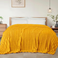 Exclusivo Mezcla Striped Twin Size Fleece Blanket by ExclusivoMezcla