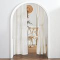 RYB HOME Light Filtering Linen Sheer Curtains 72 inch Long by RYBHOME