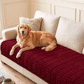 Couch Cover for Dogs, Washable Non Slip Plush Flannel Sofa Protector | Thick by hyha