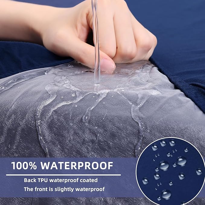 Waterproof Sectional Sofa Cushion Covers, L Shape Couch Slipcovers | L Shape - Image 3