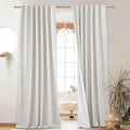 NICETOWN 100% Absolutely Blackout Linen Curtains by NICETOWN