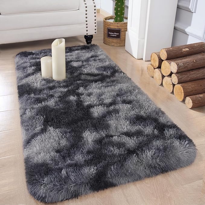 Chicrug Soft Runner Rugs for Bedroom Living Room Plush Fluffy Rug 2x4 | Shag by ChicrugHomeDecor