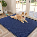 OLANLY Front Door Mat 47x34, Waterproof Heavy-Duty Indoor Outdoor Doormat | Blue by OLANLY