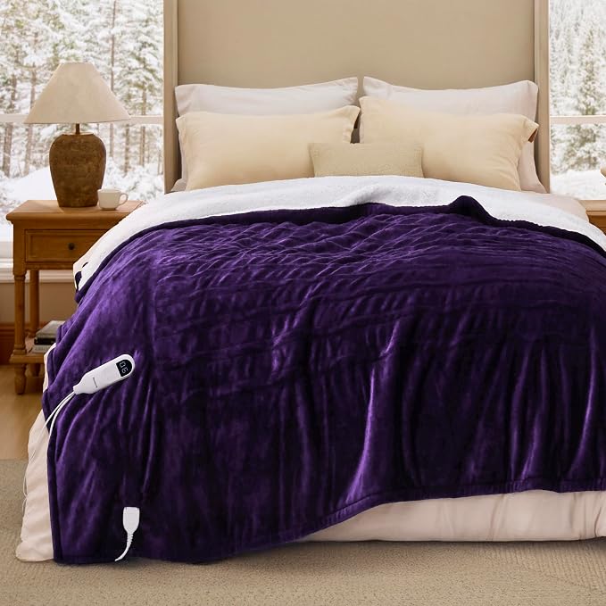 Bedsure Heated Blanket Twin Size, Electric Blanket - Image 8