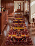 SERISSA 2'6"x14' Washable Non Slip Boho Runner Rug by SERISSAHomeDecorCollection