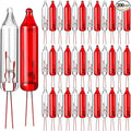 Mudder 200 Count 2.5V Christmas 50/100/150/200 Count Mini Incandescent Wire String Lights Replacement Bulbs Indoor/Outdoor Christmas Lights Decorations for Home Xmas Tree(Warm Red)