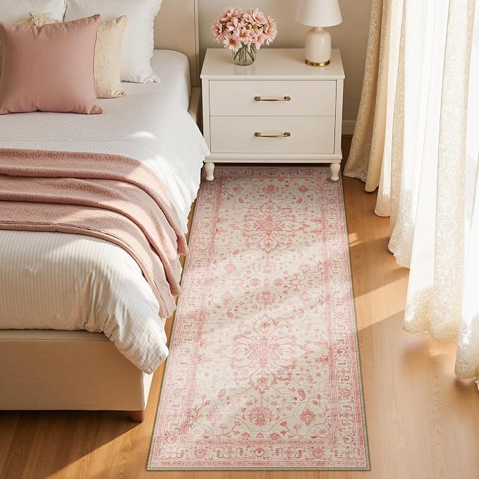 RELEANY Washable Area Rug, Runner 2'x6', Water Repellent, Pet Friendly - Image 3