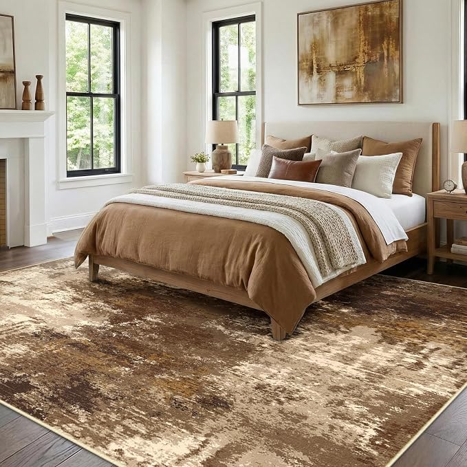 RELEANY Washable 5'x7' Abstract Area Rug - Image 2