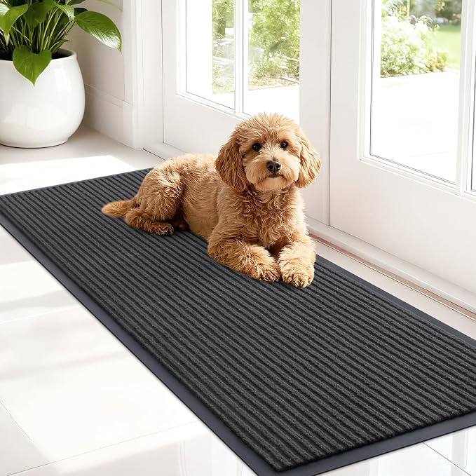 OLANLY Front Door Mat 47x17, Waterproof Heavy-Duty Indoor Outdoor Doormat | by OLANLY