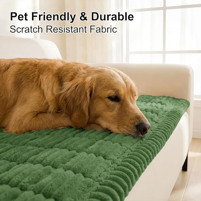Smiry Couch Cover for Dogs, Non Slip Washable Sofa Protector for Pets | Soft - Image 4