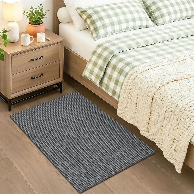 KOZYFLY Indoor Door Mat 2x3 ft Small Area Rugs Washable Front Door Mat Non Slip - Image 9