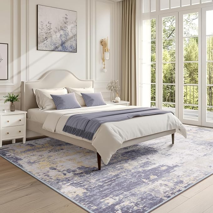 RELEANY Washable 5'x8' Abstract Area Rug - Image 2