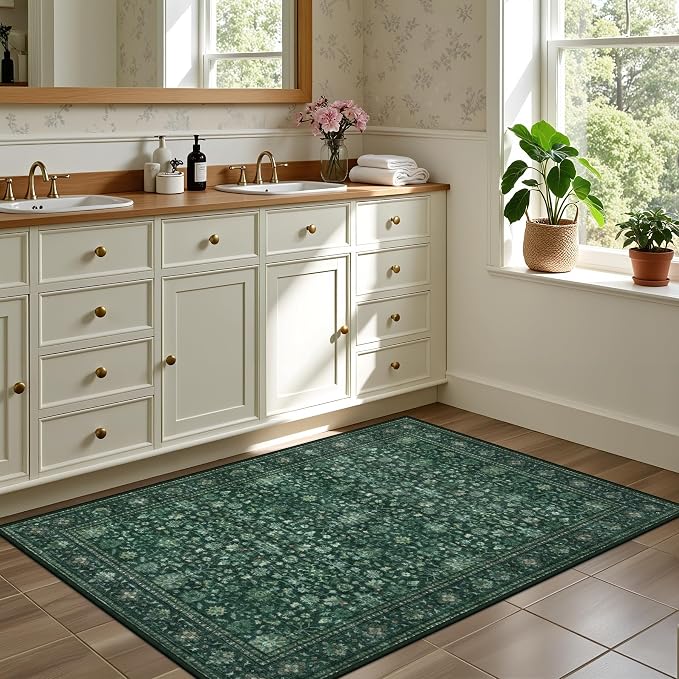 2x3 Area Rugs Living Room: Washable Rug - Image 4