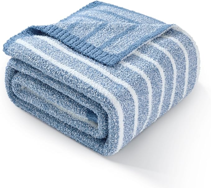Snuggle Sac Ultra Soft Blue Throw Blanket by SnuggleSac