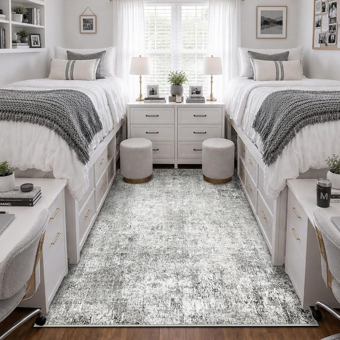 RELEANY Washable 4'x6' Abstract Area Rug by RELEANY