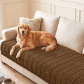 Couch Cover for Dogs, Washable Non Slip Plush Flannel Sofa Protector | Thick by hyha