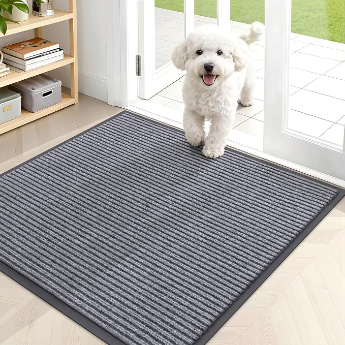 OLANLY Front Door Mat 35x30, Waterproof Heavy-Duty Indoor Outdoor Doormat | by OLANLY