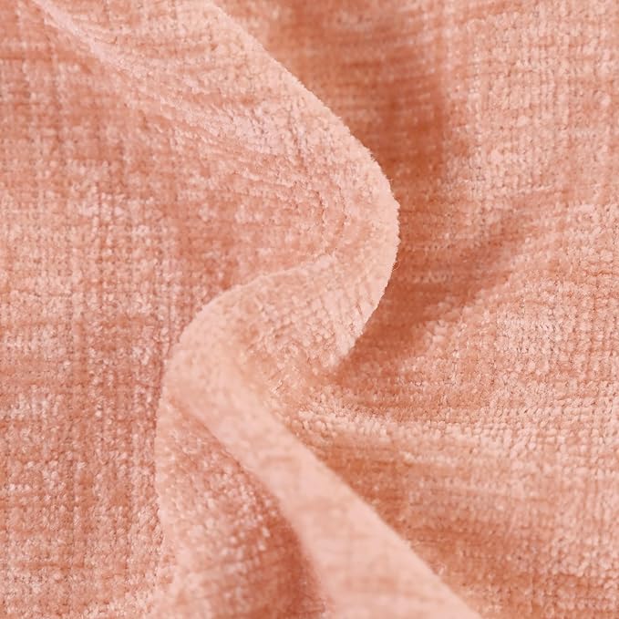 CaliTime Decorative Couch Throw Pillow Covers 16 X 16 Inches Dusty Pink | Pack - Image 2