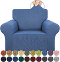 Stretch Chair Sofa Slipcover, Single Couch Cover, Riverside | 1-Piece Washable by KEKUOU