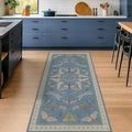 3x6 Washable Kitchen Rug, Ultra Soft Faux Wool Runner Rug by HazoHaus