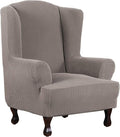 H.VERSAILTEX Wing Chair Slipcover Chair Covers by HVERSAILTEX