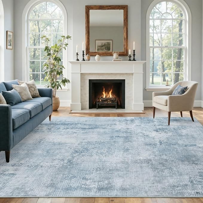 9x12 Ft Extra Large Washable Area Rugs by Cuzwlovita