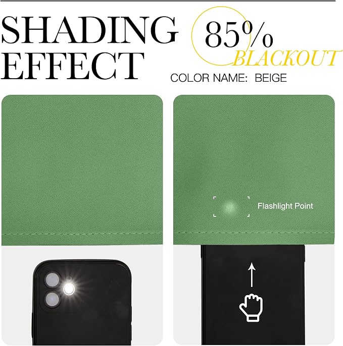 NICETOWN Froest Green Blackout Curtains 102 inches Length - Image 4