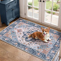 SERISSA 2x4 Washable Non Slip Boho Runner Rug by SERISSAHomeDecorCollection