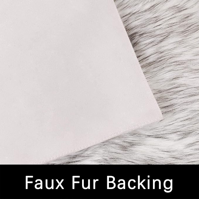 Latepis White with Grey Tips 2x10 Runner Rug - Image 3