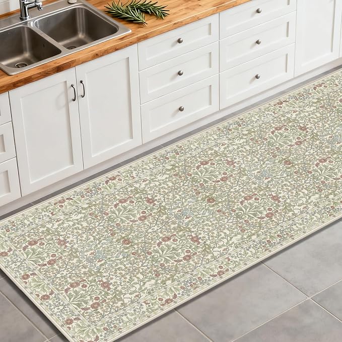 Washable 2' x 6' Runners for Hallways, Non Slip Long Floor Runner for Kitchen - Image 4