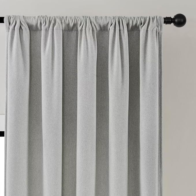Joydeco Light Filtering Curtains 72 Inch Length - Image 5