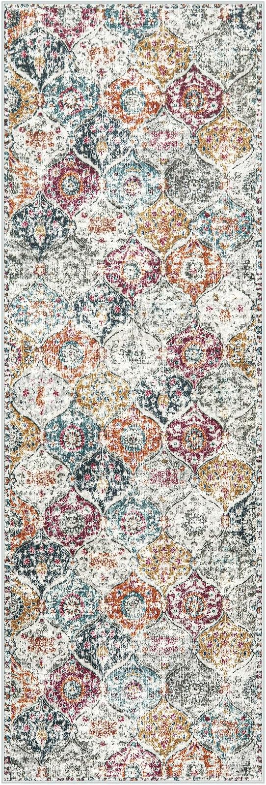 Lahome Moroccan Hallway Runner Rug, 2x6 Kitchen Runner Rugs Washable | Bthroom - Image 6
