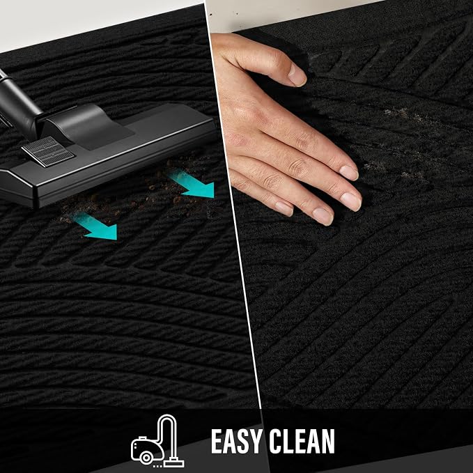 Sturdy Front Door Mat, Absorbent Muddy Dirt Resist Welcome Door Mats Outdoor - Image 7