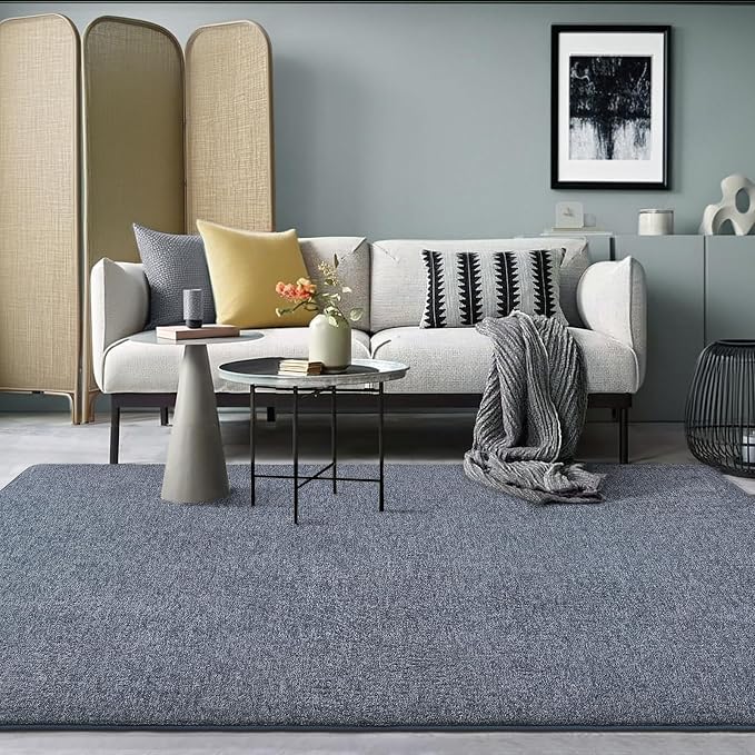 6x9 Area Rugs for Living Room Non Slip Dorm Bedroom Rug, Minimalist Washable - Image 8