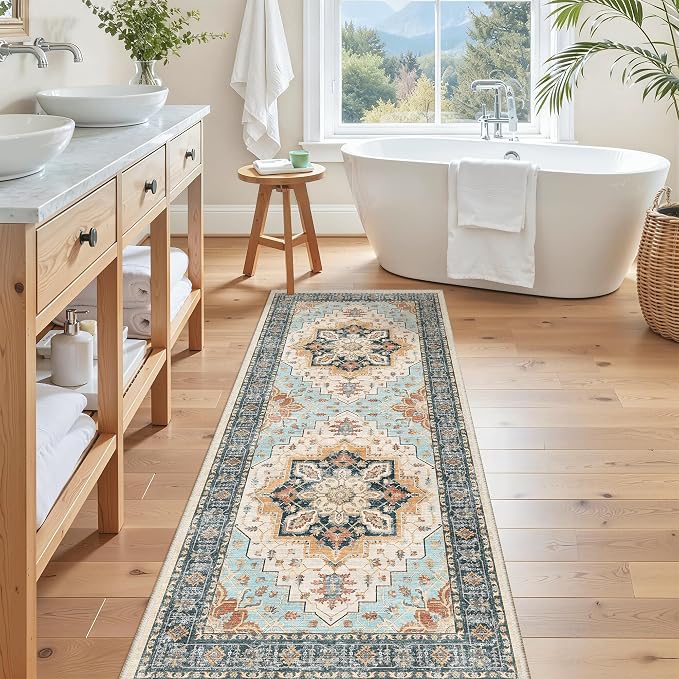 Madane Washable Runner Rug 2x6 Runners - Image 4