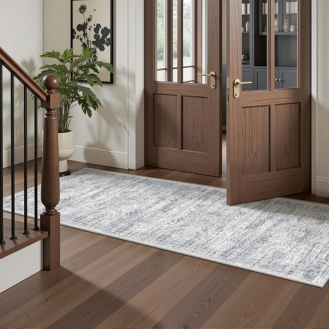 2x6 Runner Rug Non Slip, Washable Hallway Runner Rug, Nursery Room, Soft Runner - Image 4
