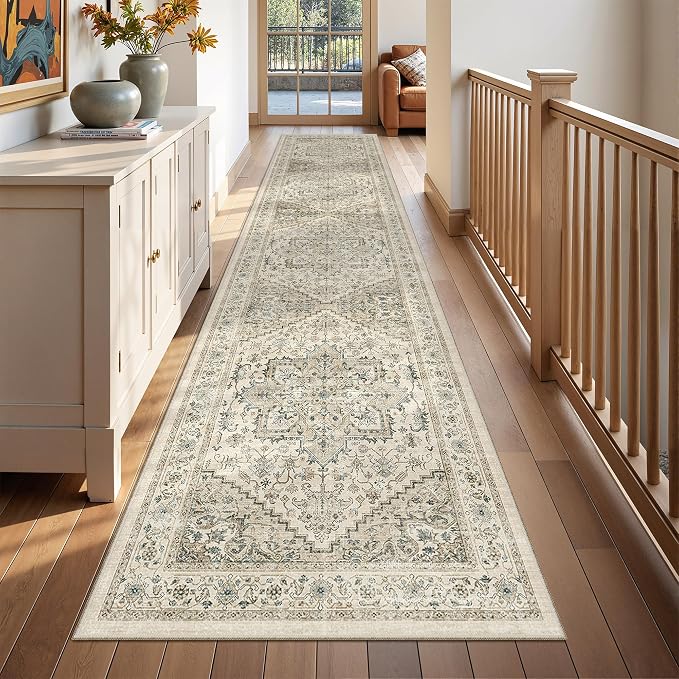Runner Rug 2x10, Washable Rugs for Entryway Rug, Bathroom Bedroom - Image 4