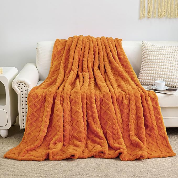 Aganear Fleece Throw Blanket for Couch, Fall Boho Blankets, Warm Gift for Women - Image 5