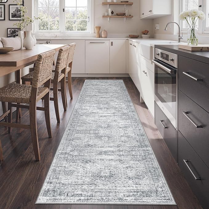 2x8 Runner Rug Non Slip, Washable Hallway Runner Rug, Nursery Room, Soft Runner - Image 5