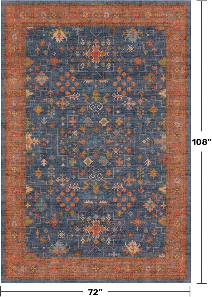 6x9 Dining Room Rugs for Under Table - Image 2