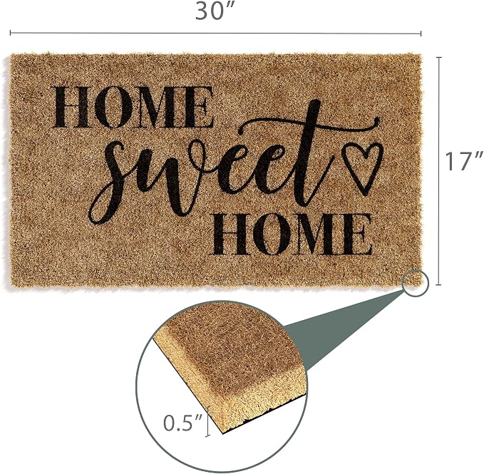 Barnyard Designs Front Door Welcome Mat | Printed Polyester Outdoor Rug - Image 3
