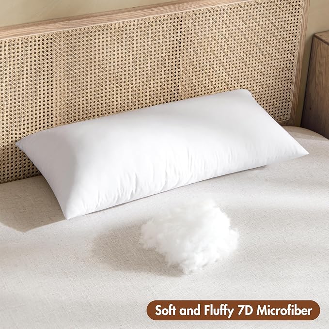MIULEE 14x36 Inch Throw Pillow Insert Premium Throw Pillow Virgin Microfiber - Image 3