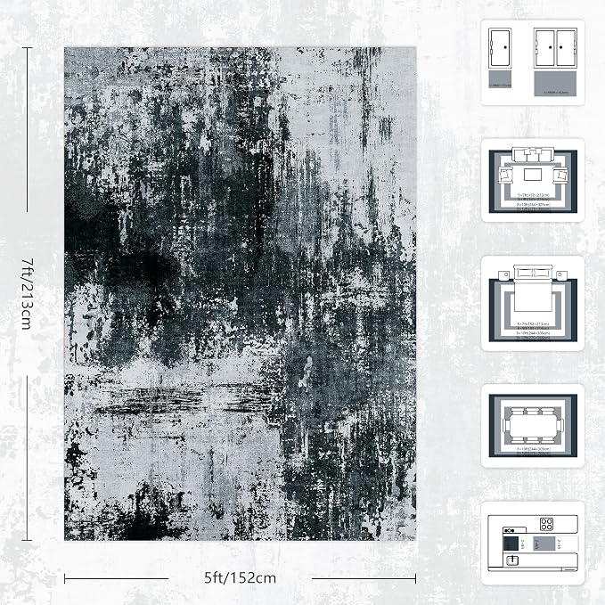 5x7 Rugs for Living Room - Image 4