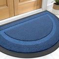 OLANLY Half Circle Front Door Mat Outside 33x21 All-Season Rubber Doormat | by OLANLY