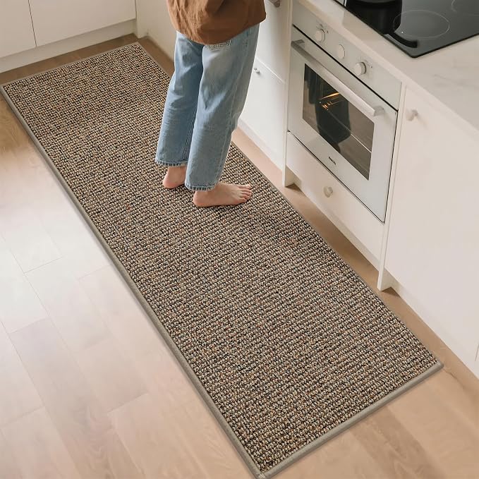 BEQHAUSE Kitchen Runner Rugs 24"x72", Kitchen Mats by BEQHAUSE